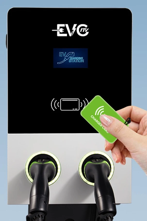 Cargador eléctrico con identificación RFID